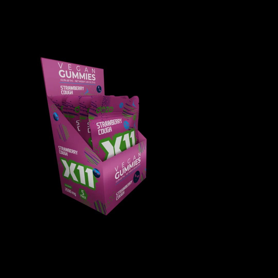 X11 Gummies | Strawberry Cough – image 3