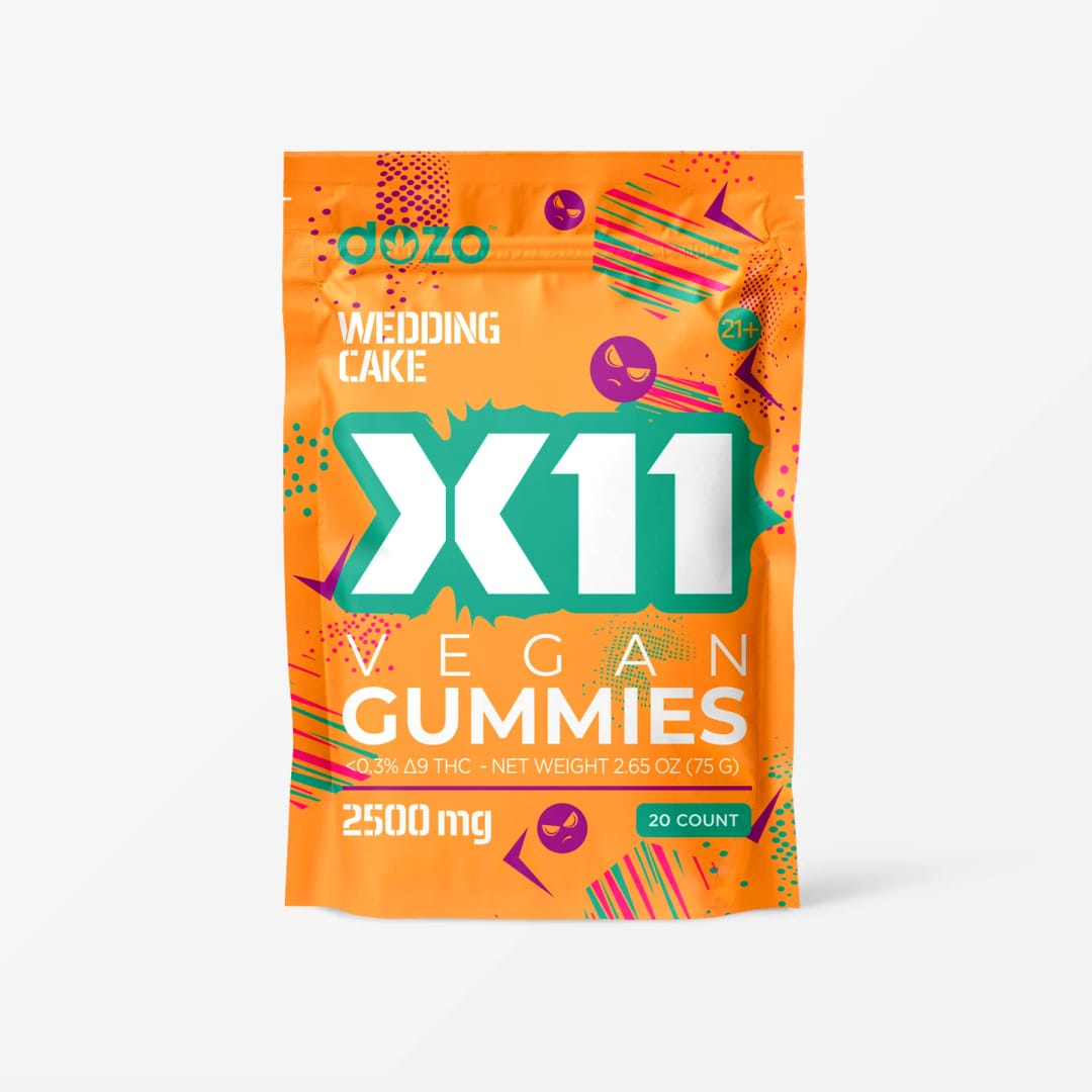 Dozo X11 Gummies — Wedding Cake