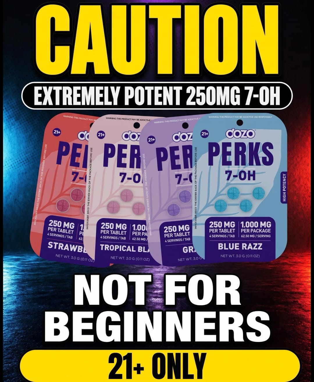 Dozo PERKS 7-OH High Potency – image 3