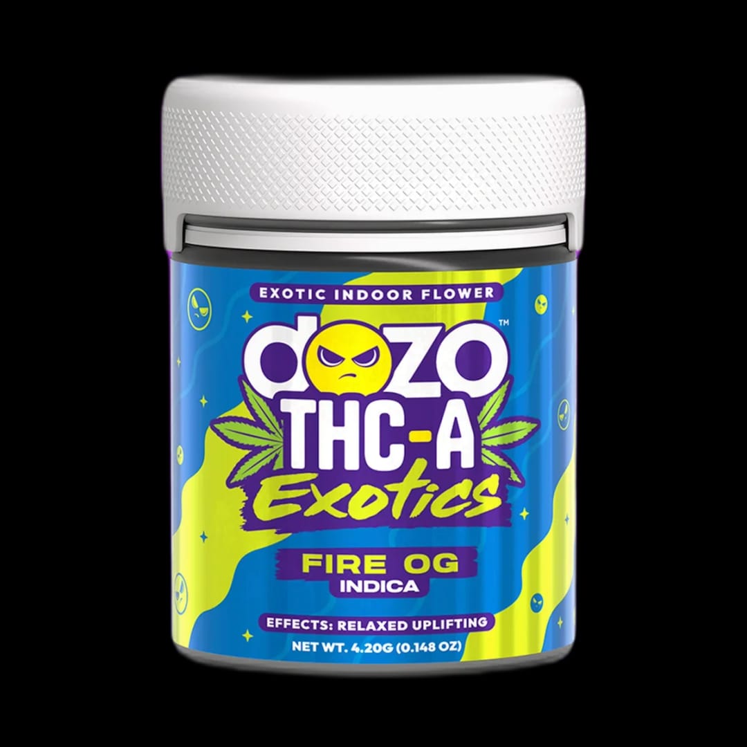 Dozo THC-A Flower 4.2g — Fire OG
