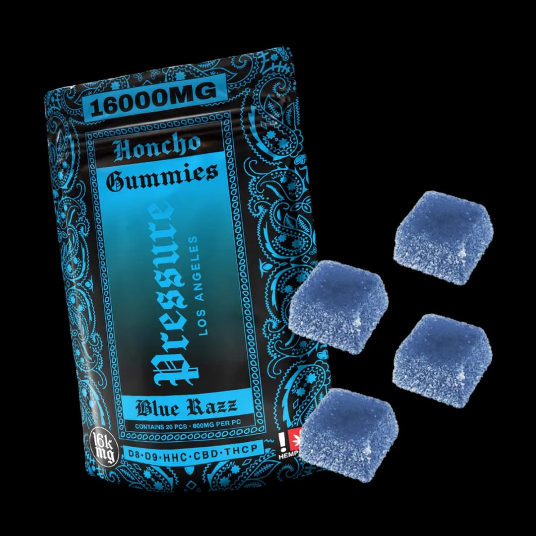 Honcho Gummies — Blue Razz