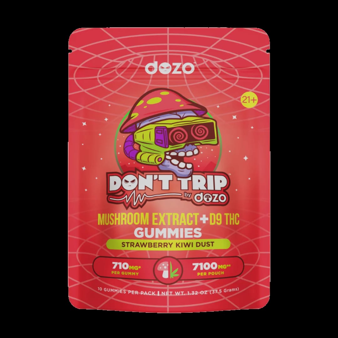Don't Trip D9 Gummies — Strawberry Kiwi Dust