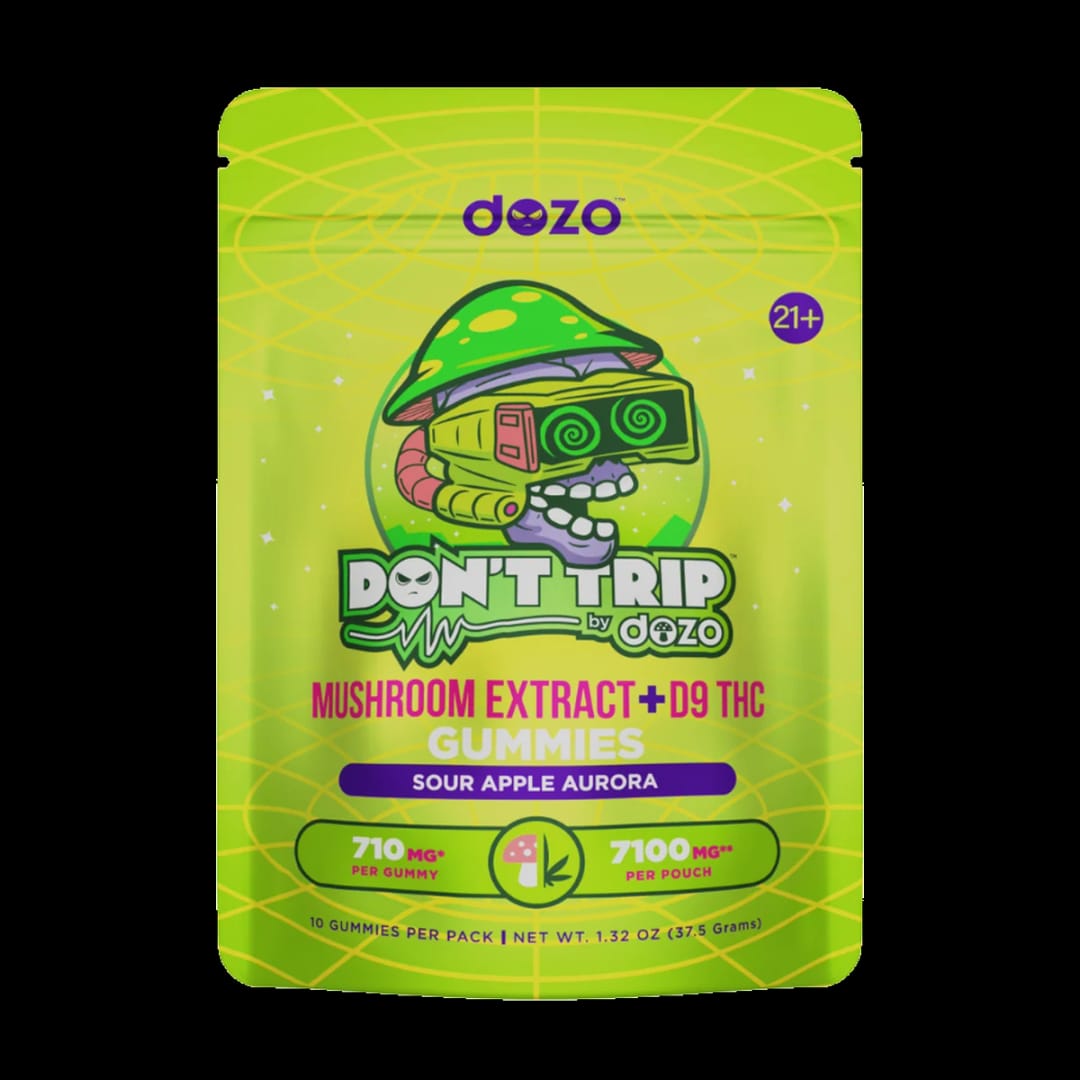 Don't Trip D9 Gummies — Sour Apple Aurora
