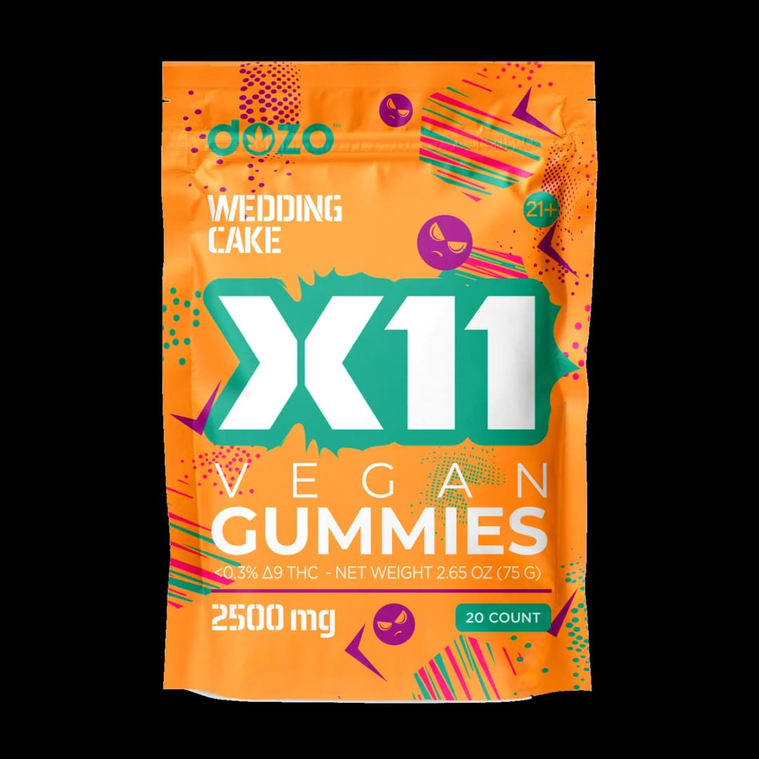 Dozo X11 Gummies — Wedding Cake