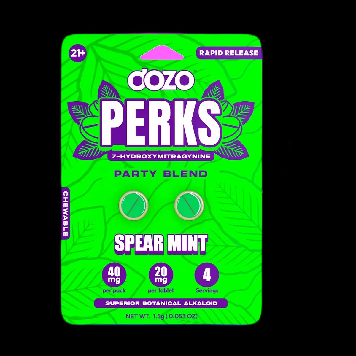Dozo PERKS 7-OH Mini — Value 2-Pack