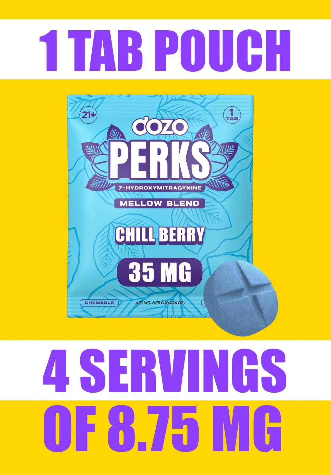 Dozo PERKS 7-OH Single – Chill Berry