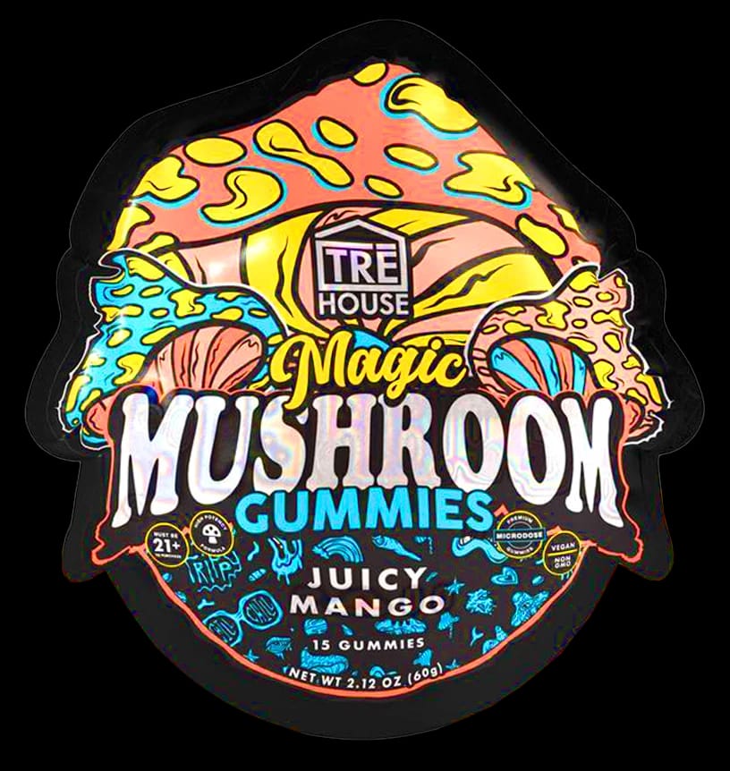 Magic Mushroom Gummies | Tre House – Juicy Mango / Watermelon Wonder