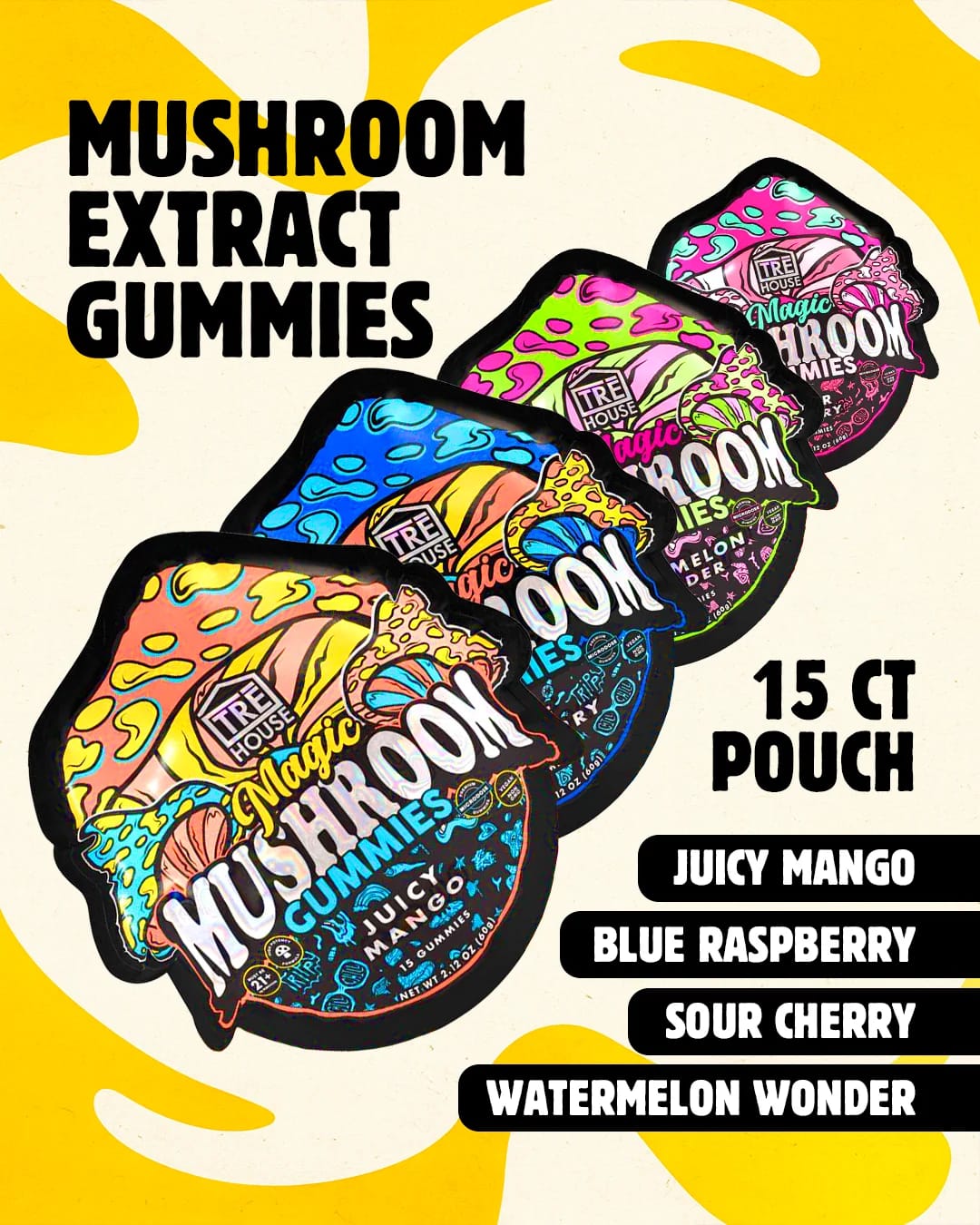 Magic Mushroom Gummies | Tre House – image 6