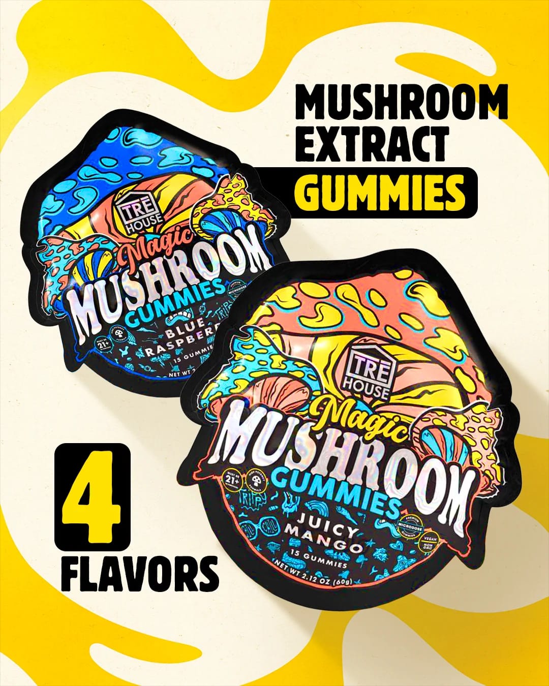 Magic Mushroom Gummies | Tre House – image 7