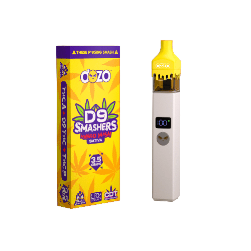 3.5g Dozo D9 Smashers THC-A Disposable: Mango Mash (Sativa)