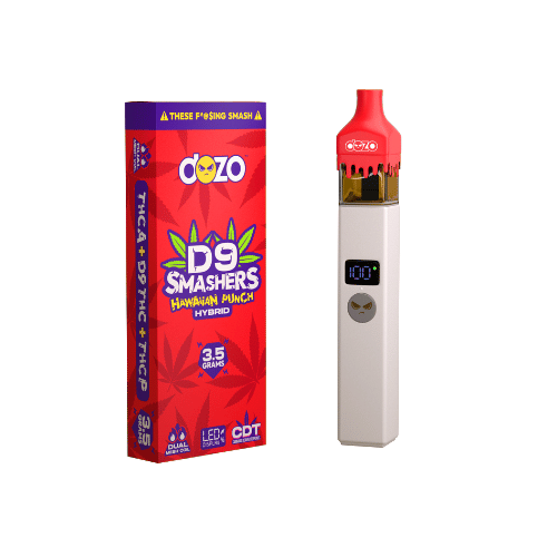3.5g Dozo D9 Smashers THC-A Disposable: Hawaian Punch (Hybrid)