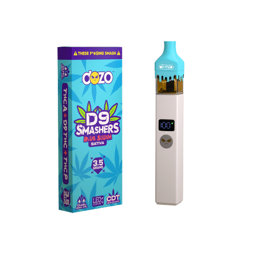 3.5g Dozo D9 Smashers THC-A Disposable: Blue Slush (Sativa)