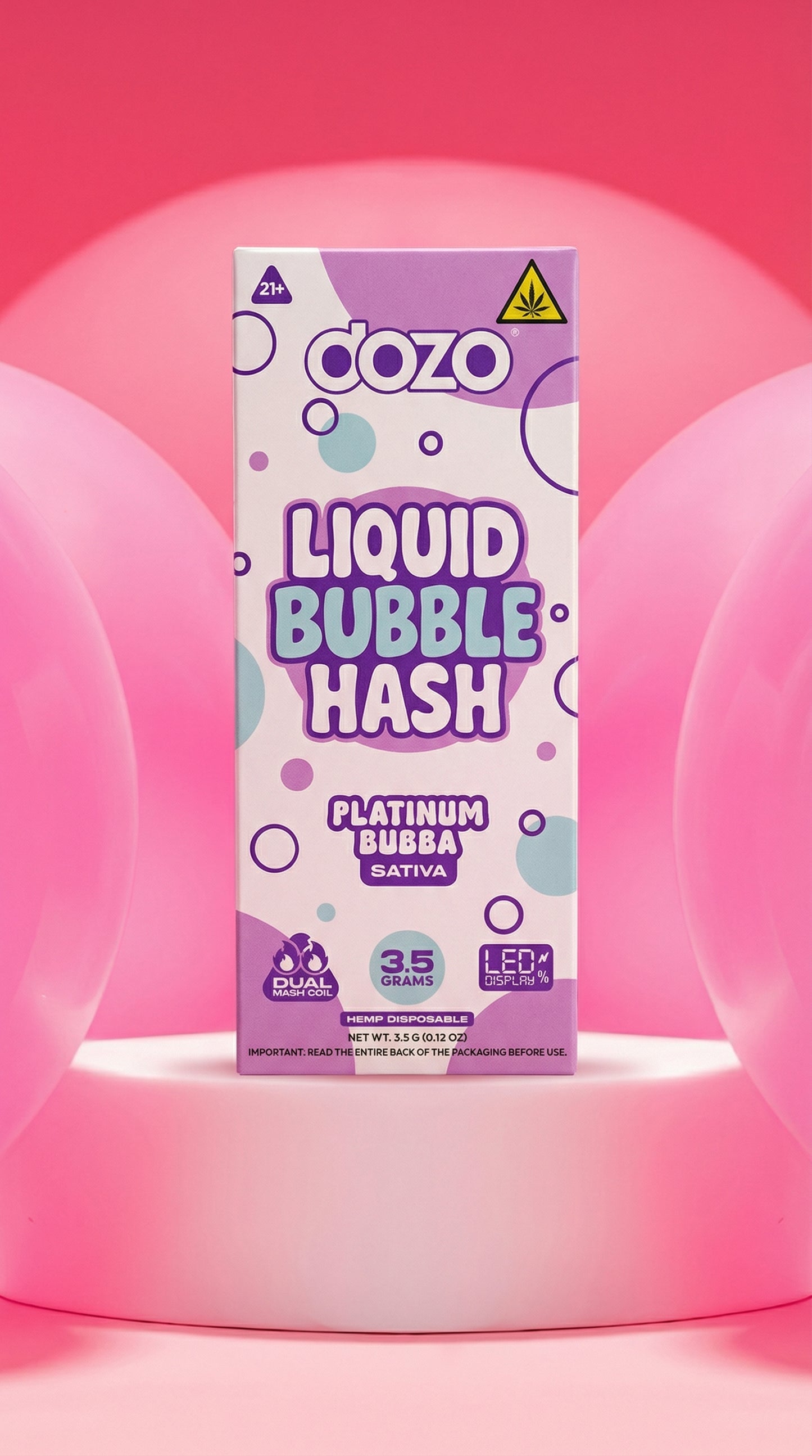 3.5 Dozo Liquid Bubble Hash THC-P Disposable