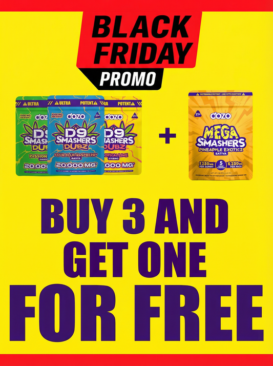 20k D9 Smasher - 1000mg/gummy