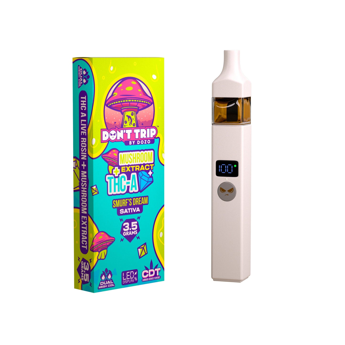 3.5g Dozo Don't Trip Mushroom Vape