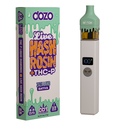 3.5g Dozo Live Hash Rosin THC-P Vape