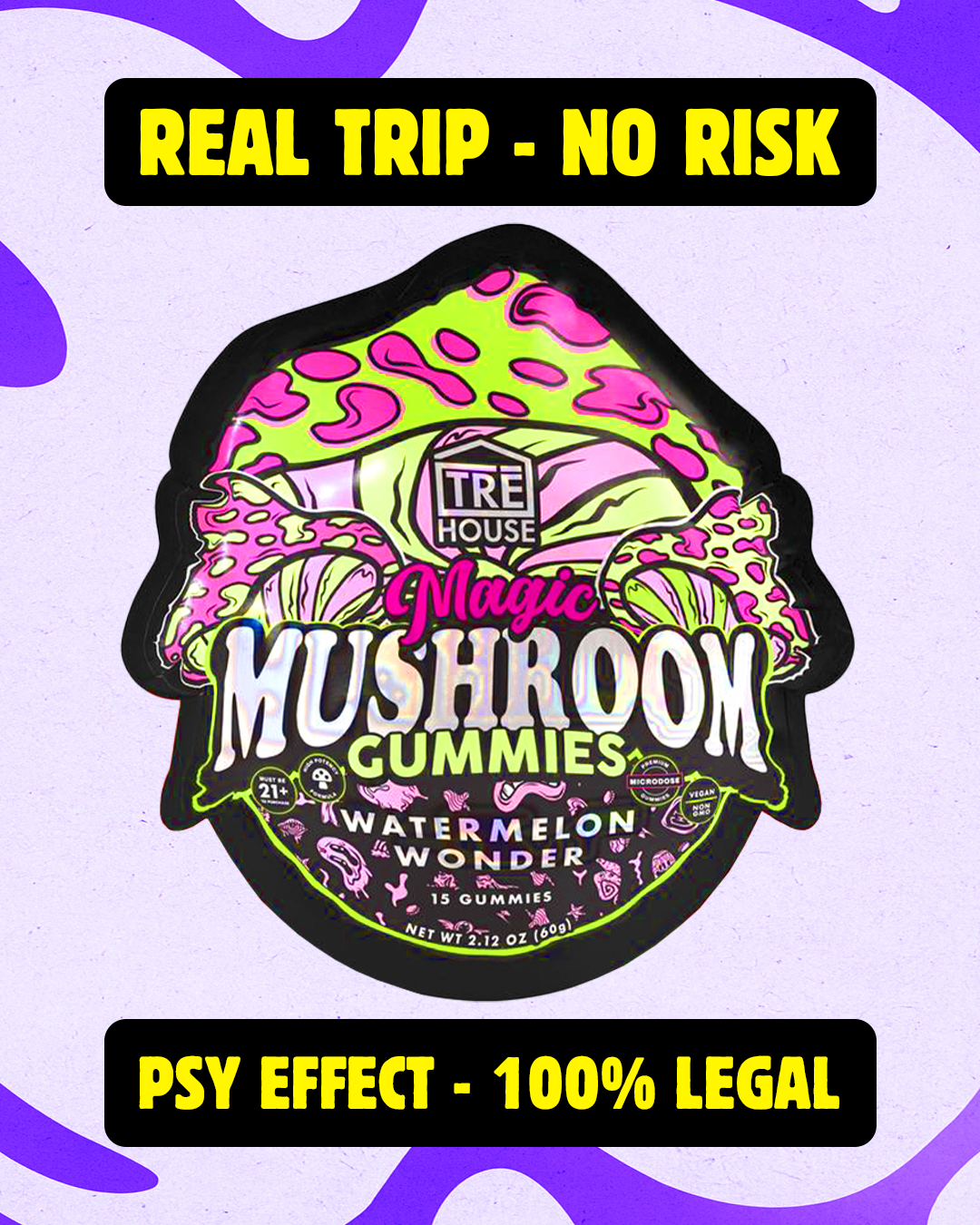 Magic Mushroom Gummies | Tre House