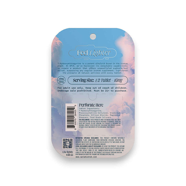 4ct 120mg Opia 7-HYDROXYMITRAGYNINE | 120 mg per Pac | Watermelon