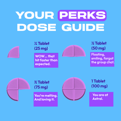 Dozo PERKS  7-OH | 4ct (400mg per pack)