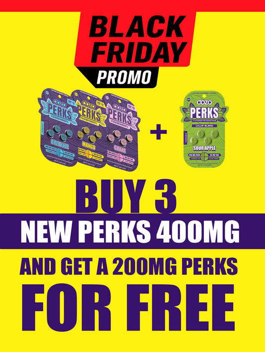 Dozo PERKS Pseudo| 4ct (400mg per pack)