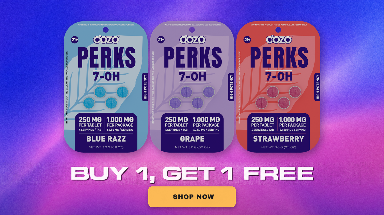 PERKS 7-OH High Potency — buy 1 get 1 free