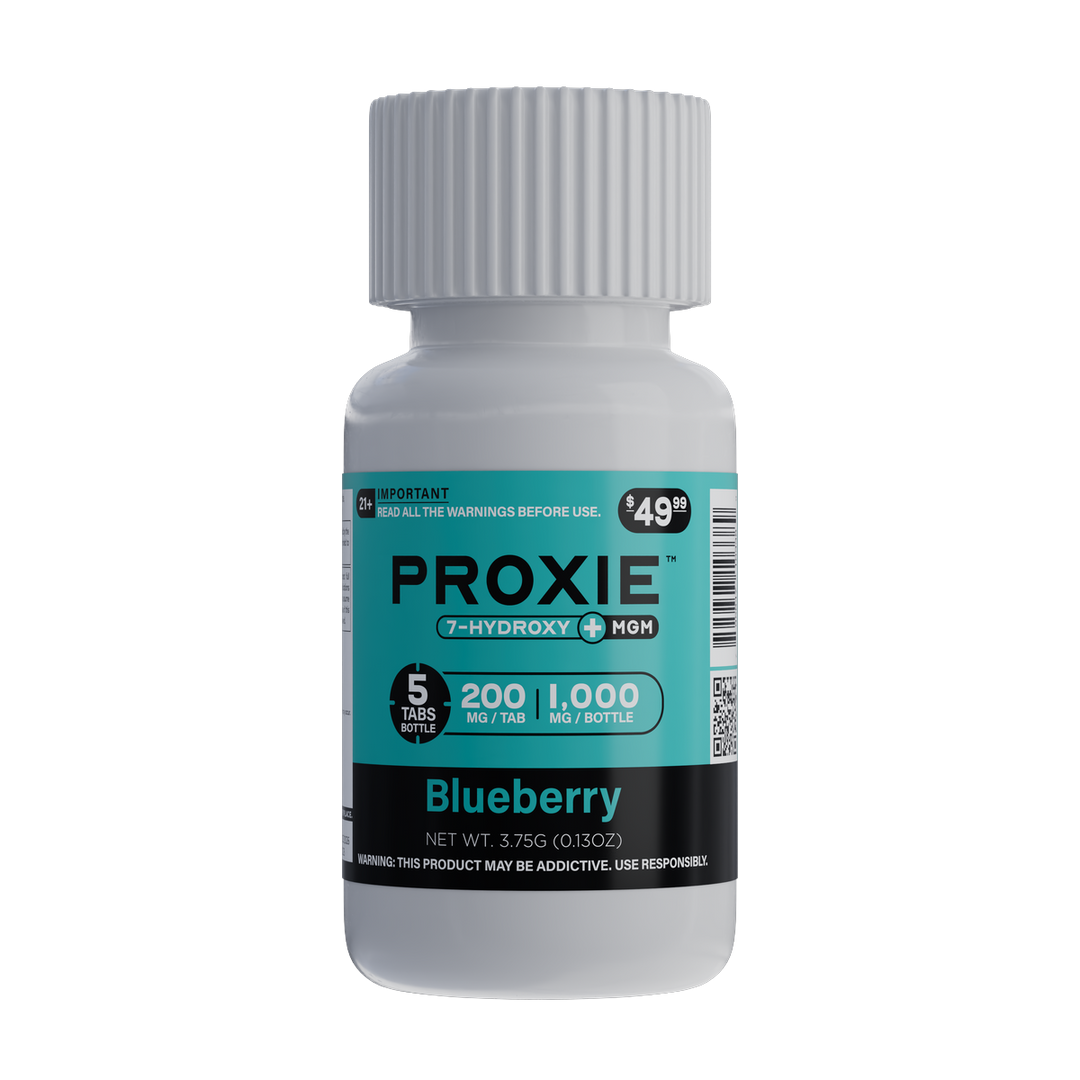 Proxie 7-Hydroxy + Mgm | 5ct - 1,000 mg bottle