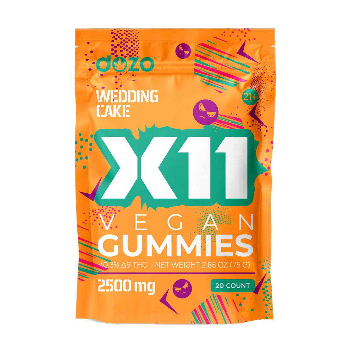 X11 Gummies | Wedding Cake