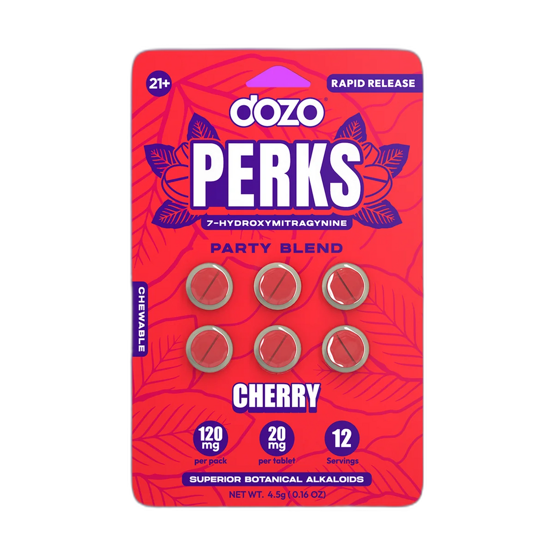 NEW 6ct Dozo PERKS 7-OH | 6ct (120 mg Per Pack)