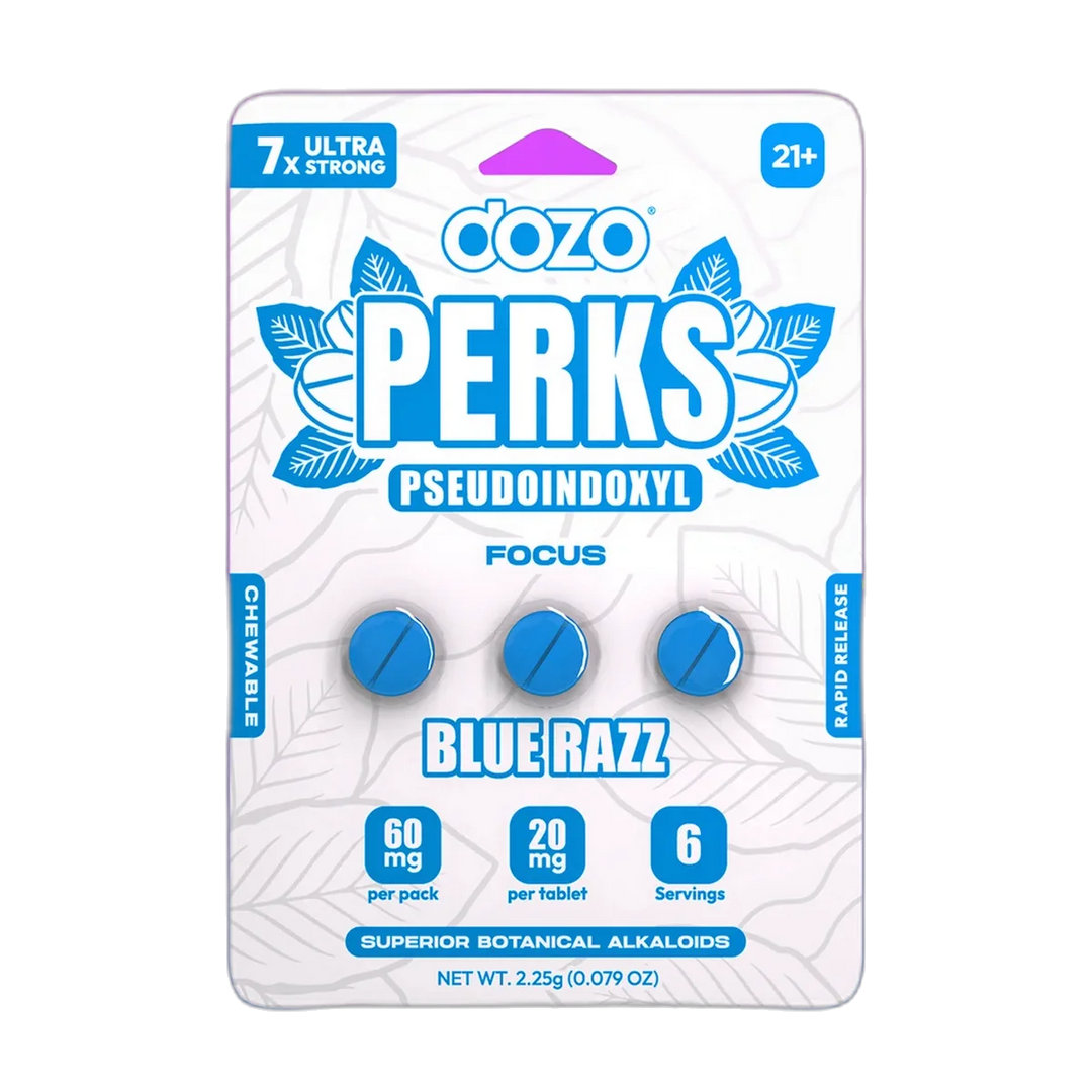 Dozo PERKS PSEUDOINDOXYL | 3ct (60 mg Per Pack)
