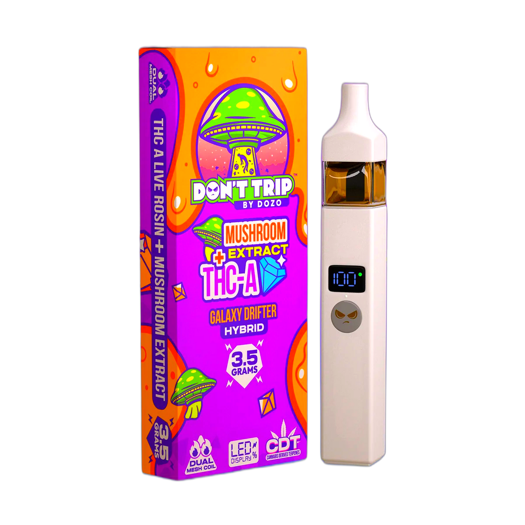 2.5g Don't Trip Mushroom Vape: Galaxy Drifter