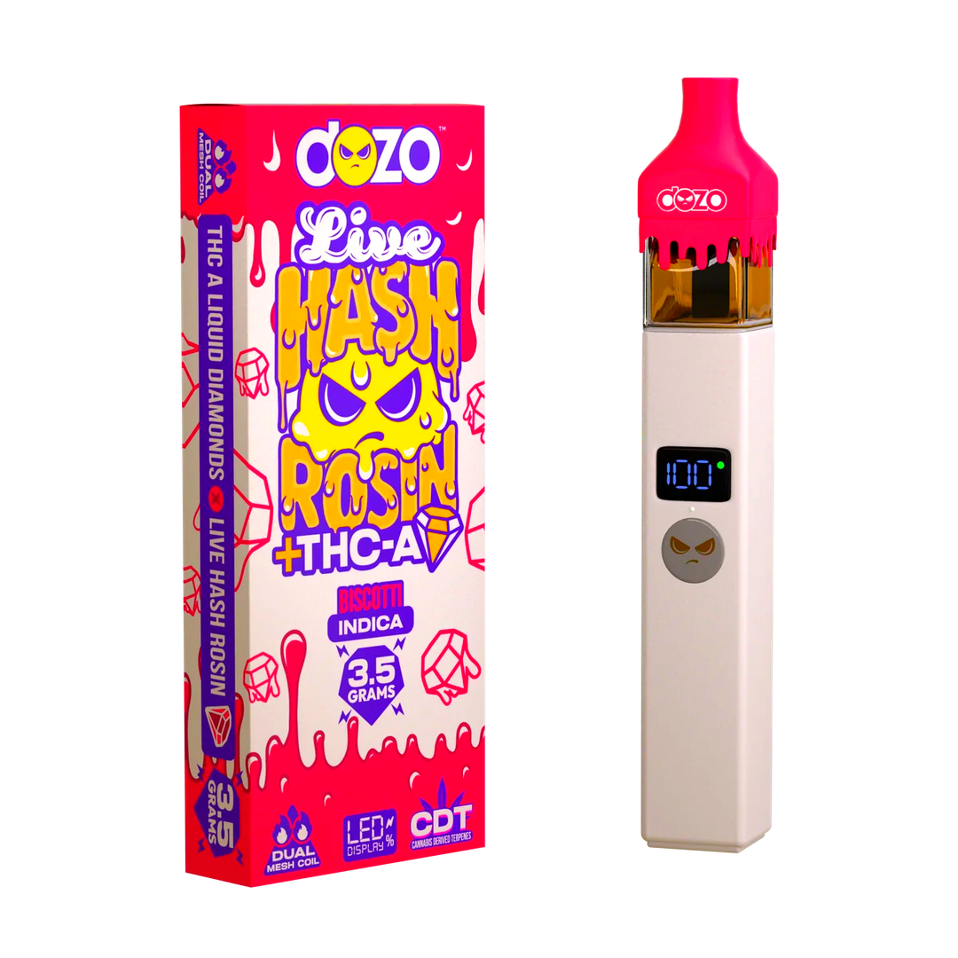 Dozo Live Hash Rosin 3.5g — Biscotti