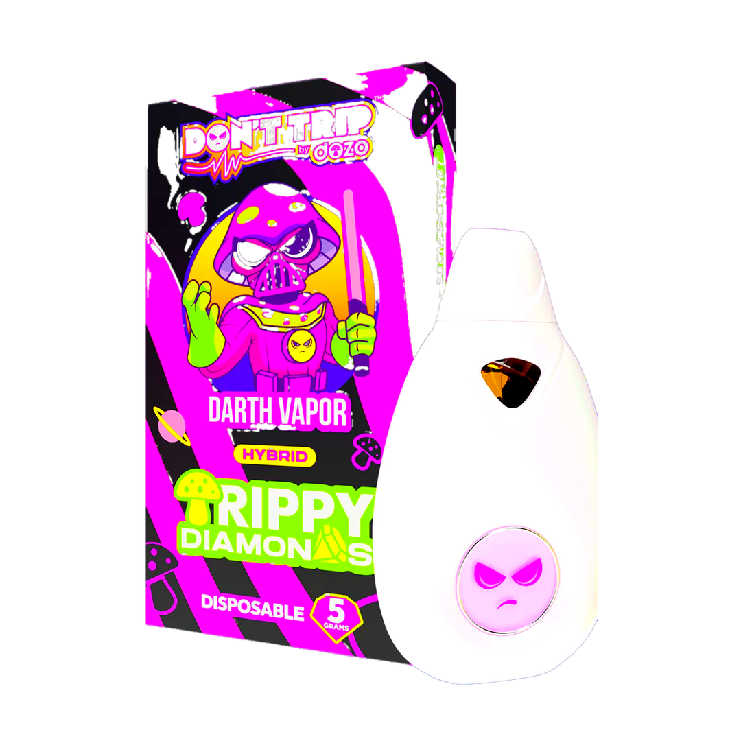 5g Trippy Dimonds Mushroom Vape: Darth Vapor