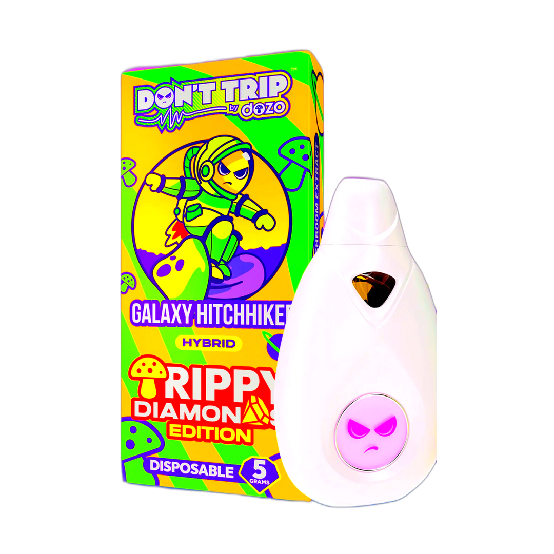 5g Trippy Dimonds Mushroom Vape | Galaxy Hitchhiker
