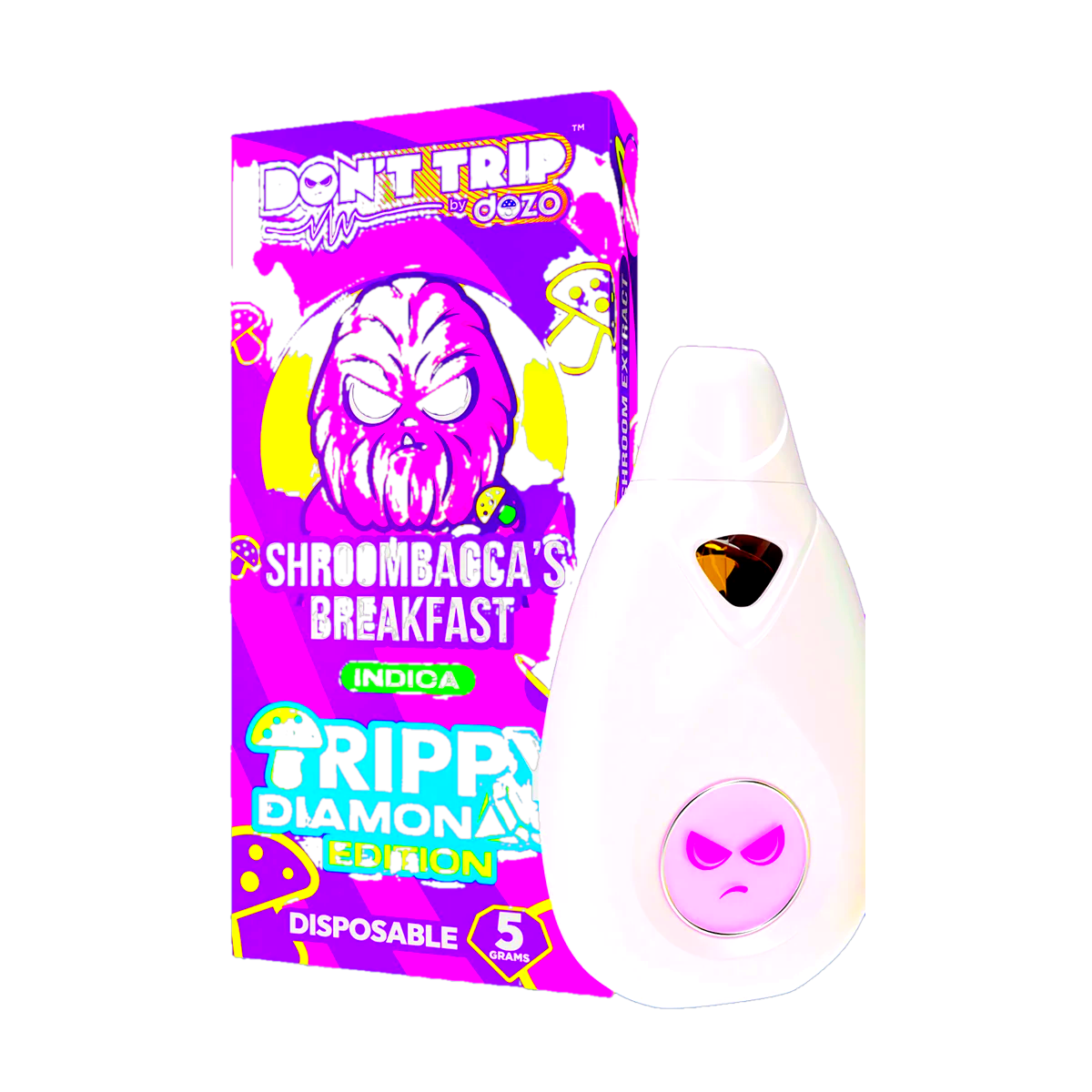 5g Trippy Dimonds Mushroom Vape | Shroombacca