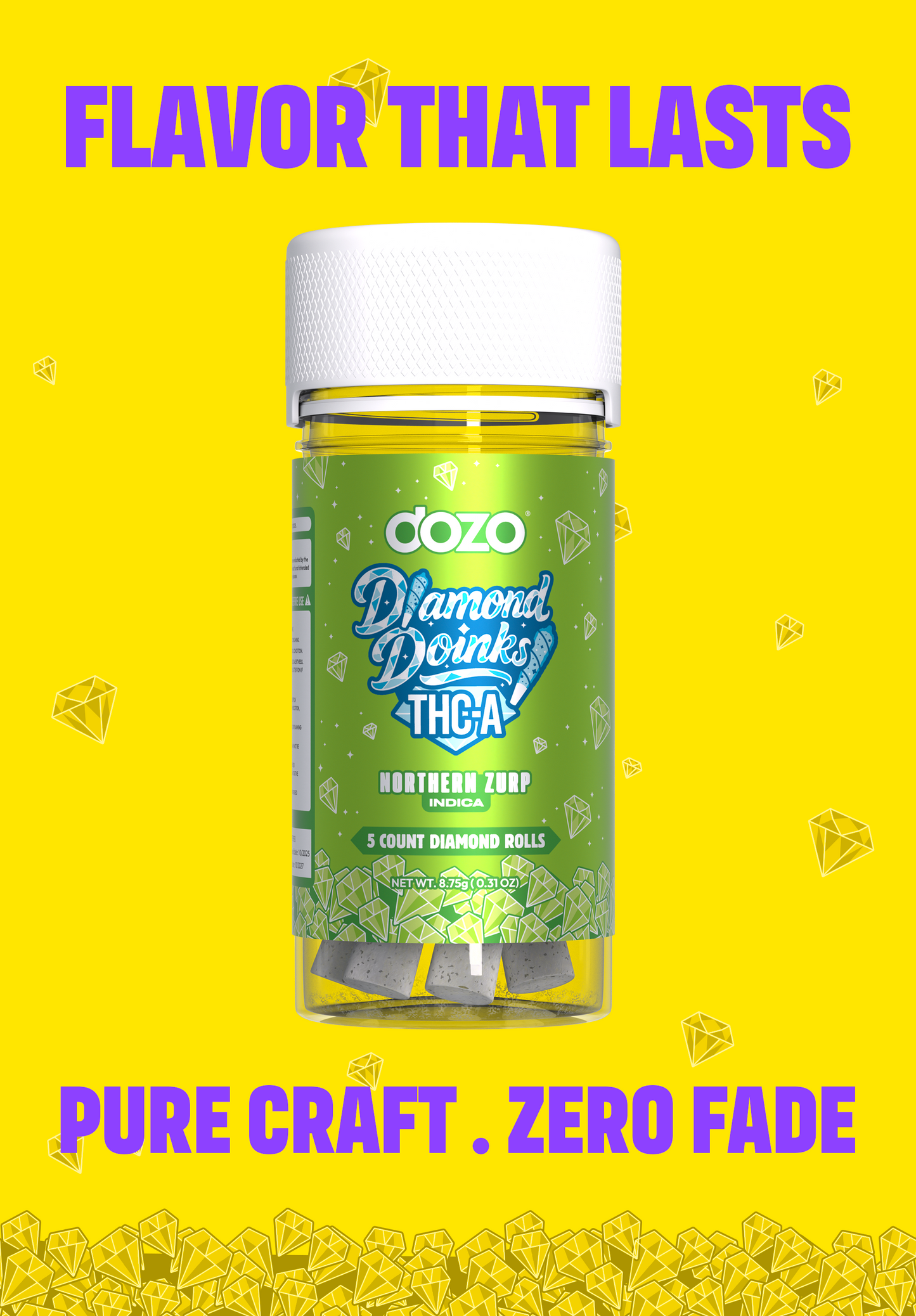 Dozo Doinks THC-A Diamond Rolls (5ct)
