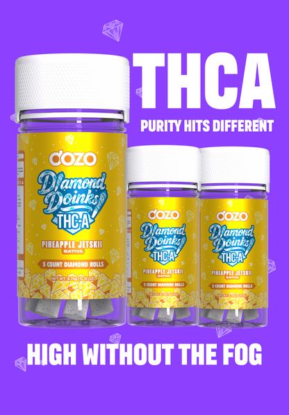 Dozo Doinks THC-A Diamond Rolls (5ct)