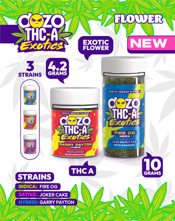 10g Dozo THC-A INDOOR FLOWER | Joker Cake - Sativa