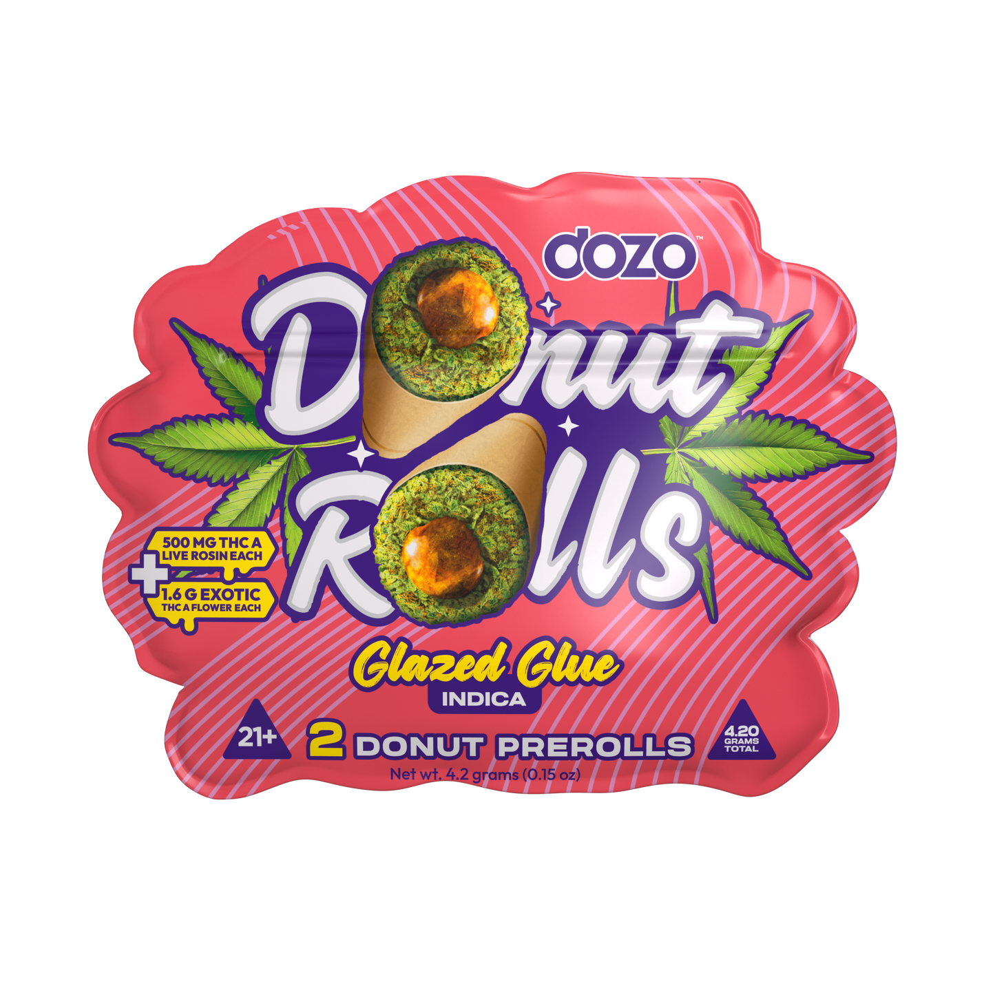 Dozo Donut Prerolls 4.20 g | Zooted Berry (Hybrid)