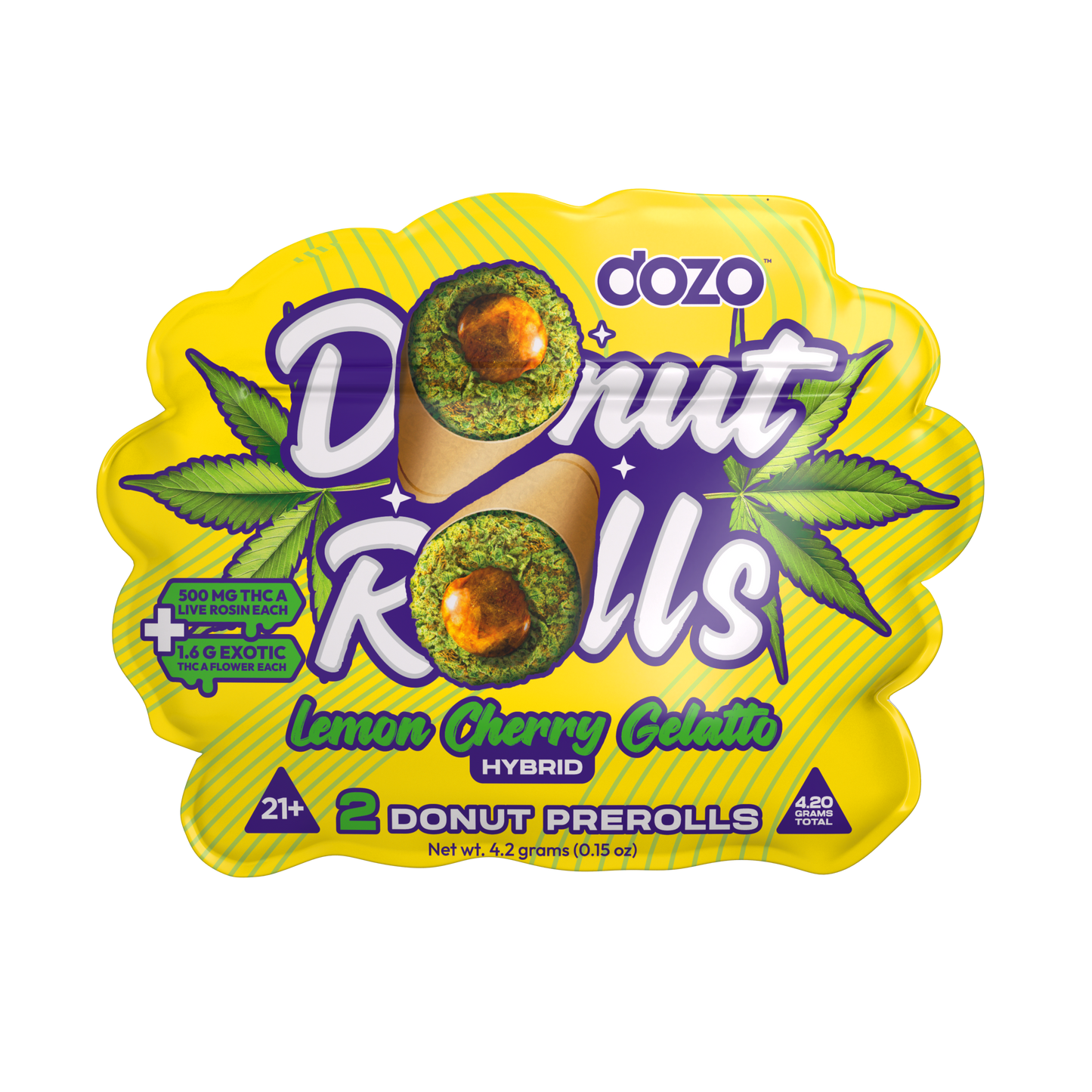 Dozo Donut Prerolls 4.20 g | Zooted Berry (Hybrid)