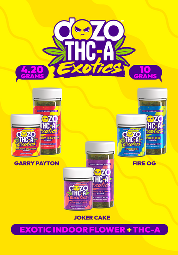 10g Dozo THC-A INDOOR FLOWER | Joker Cake - Sativa