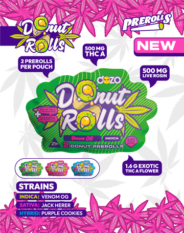 Dozo Donut Prerolls 4.20 grams
