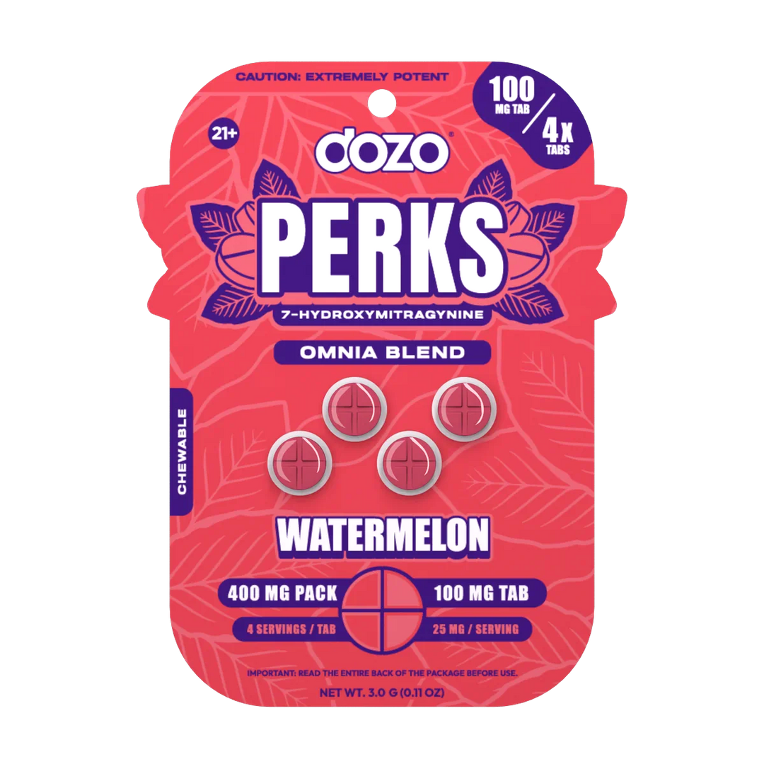 Dozo PERKS  7-OH | 4ct (400mg per pack)