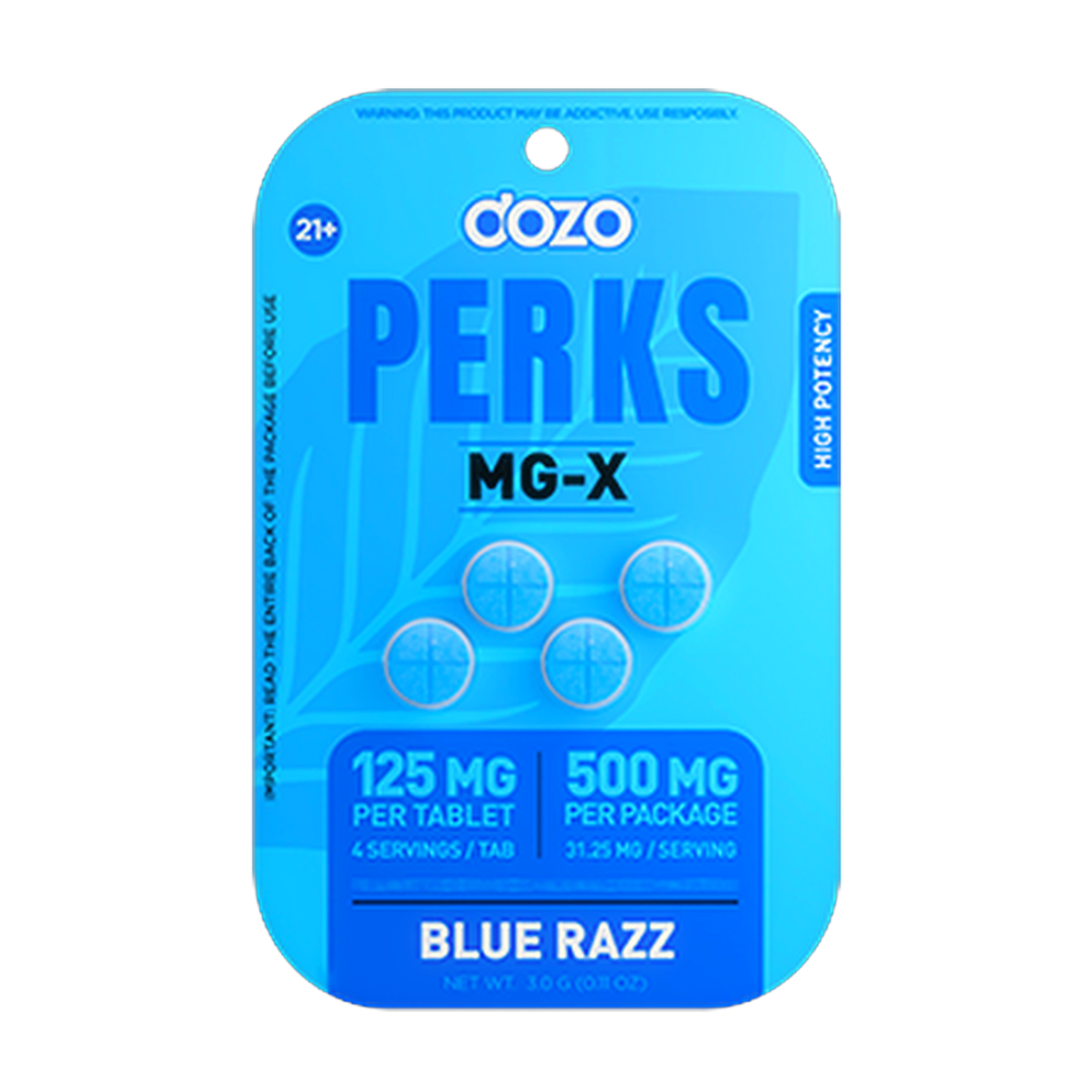 4ct 125mg Dozo PERKS MG-X | 500mg per pack
