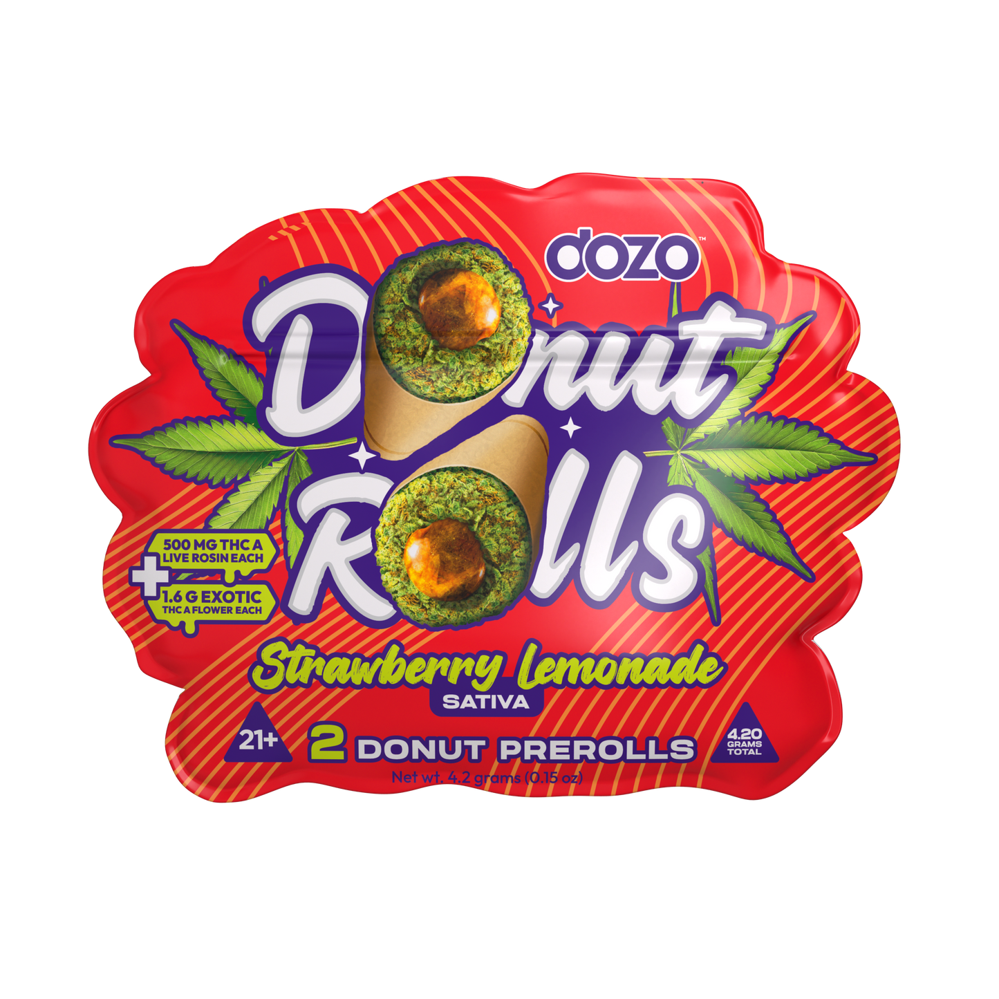 Dozo Donut Prerolls 4.20 g | Blueberry Muffin (Indica)