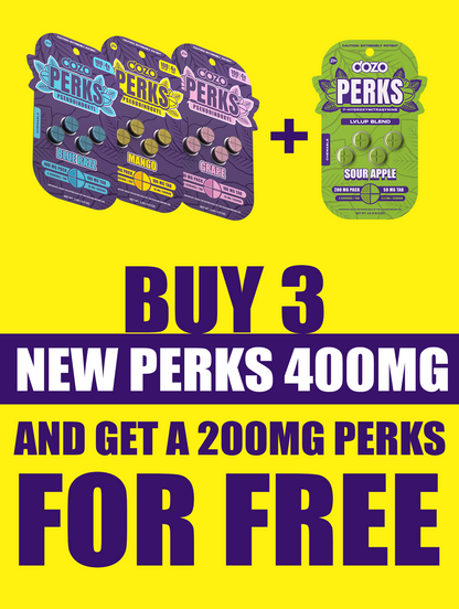 Dozo PERKS Pseudo| 4ct (400mg per pack)