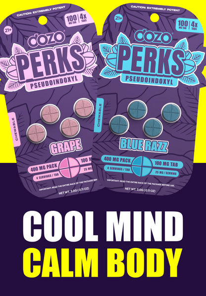 Dozo PERKS Pseudo| 4ct (400mg per pack)